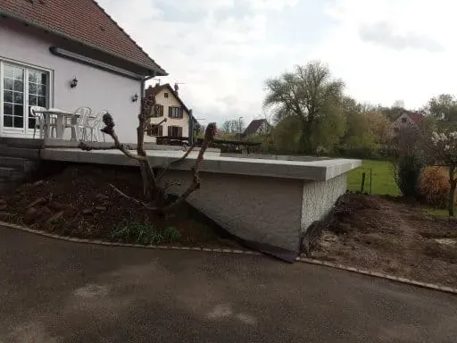 Soutènement à Minversheim